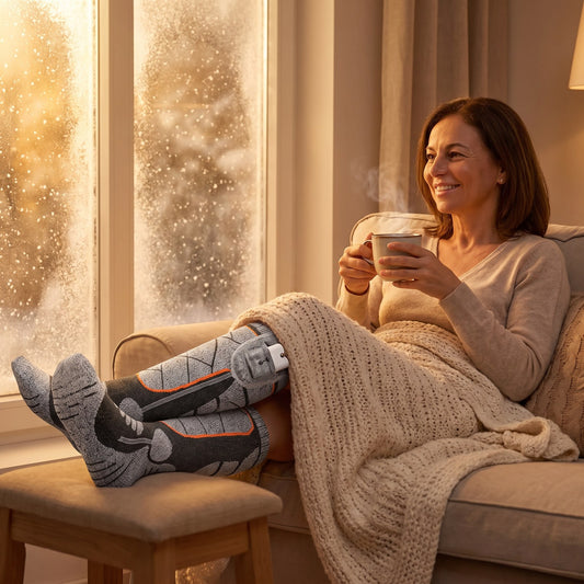 ToastyFeet beheizte Socken mit Akku