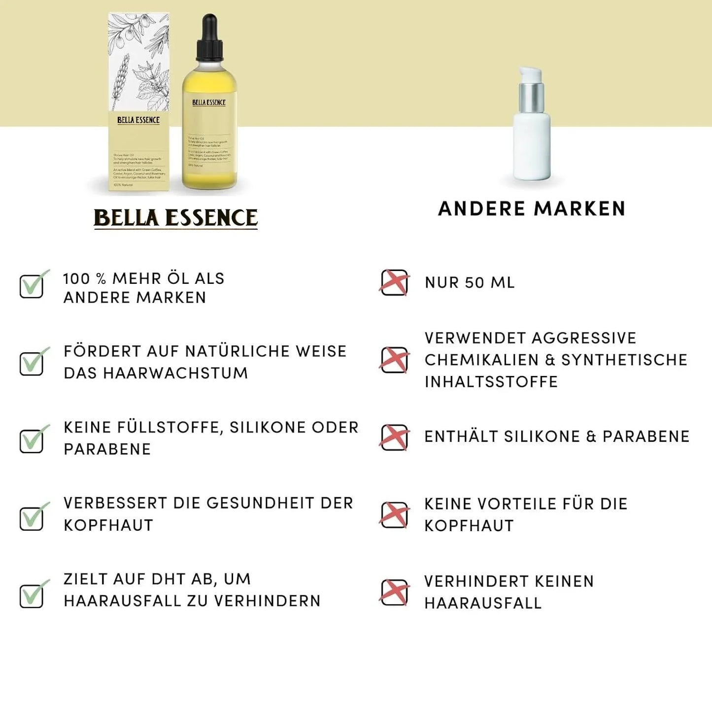 Bella™ Natural Haar Öl
