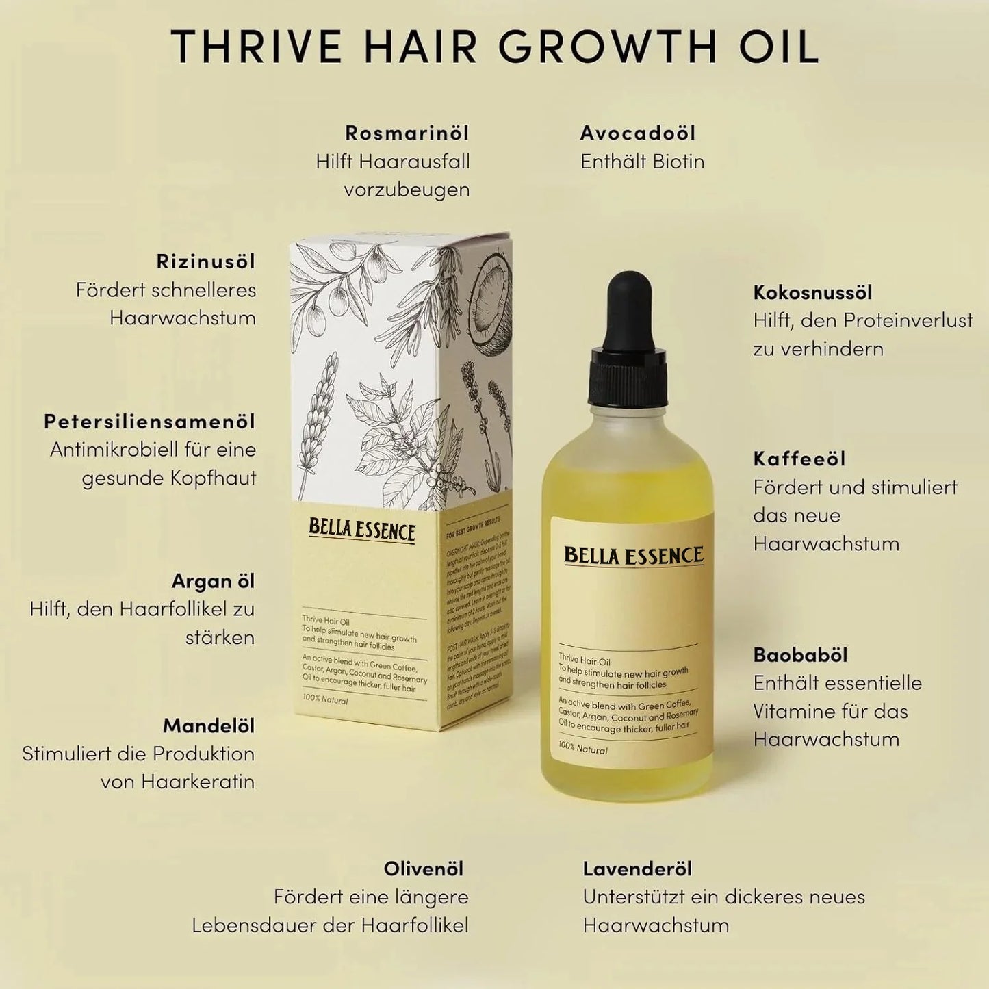 Bella™ Natural Haar Öl