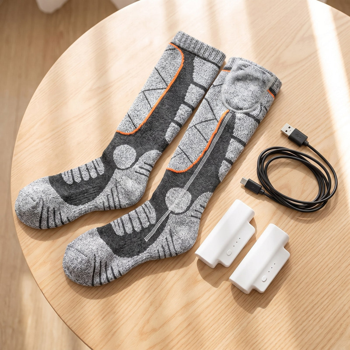ToastyFeet beheizte Socken mit Akku