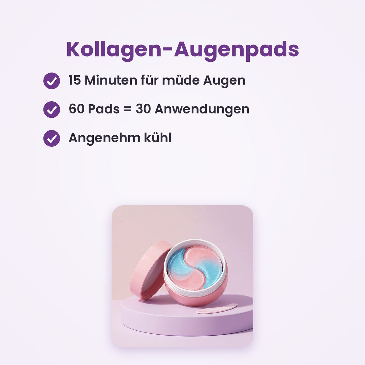 Sakura Kollagen-Augenpads (60 Stück)