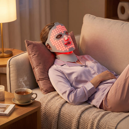 GlowLight LED-Maske aus Silikon