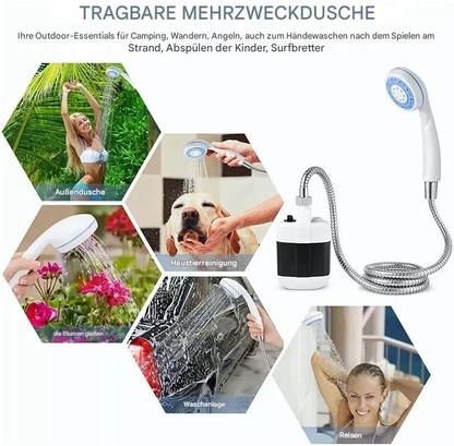 HydraGo – Wiederaufladbare tragbare Dusche